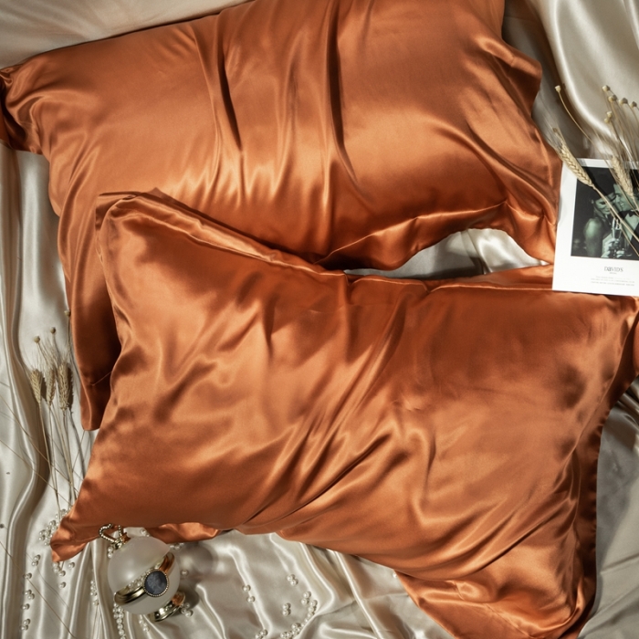 91家纺网 家纺一手货源 找家纺 （总）雅韵诗 2023新款真丝四边枕套（不退换）