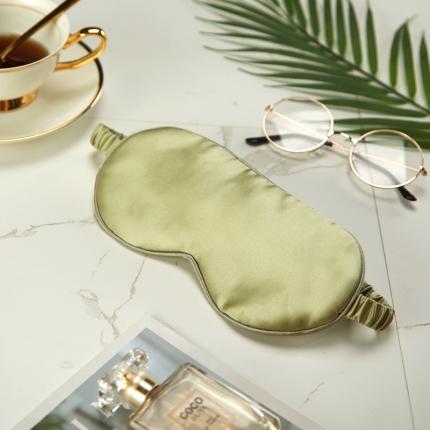 91家纺网 家纺一手货源 找家纺 雅韵诗2023新款真丝眼罩面料及填充均为百分百桑蚕丝 松石绿