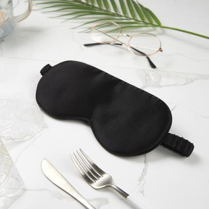 雅韵诗2023新款真丝眼罩面料及填充均为百分百桑蚕丝 帝王黑