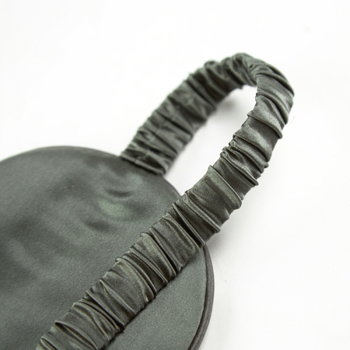 91家纺网 家纺一手货源 找家纺 雅韵诗2023新款真丝眼罩面料及填充均为百分百桑蚕丝 森林绿