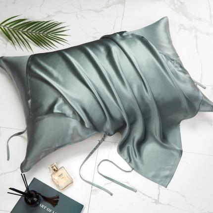 91家纺网 家纺一手货源 找家纺 （总）雅韵诗真丝馆 2023新款真丝枕巾（不退换）