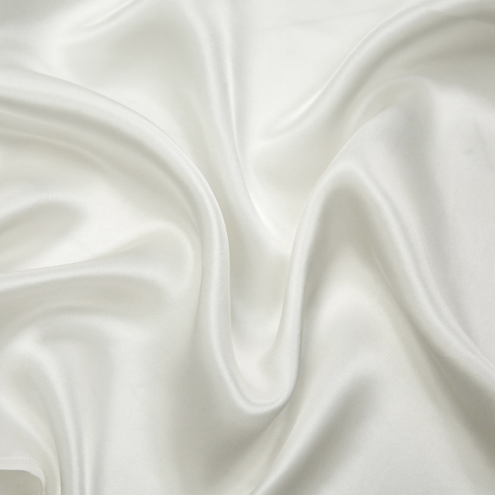 91家纺网 家纺一手货源 找家纺 雅韵诗真丝馆 2023新款真丝枕巾 贵族白