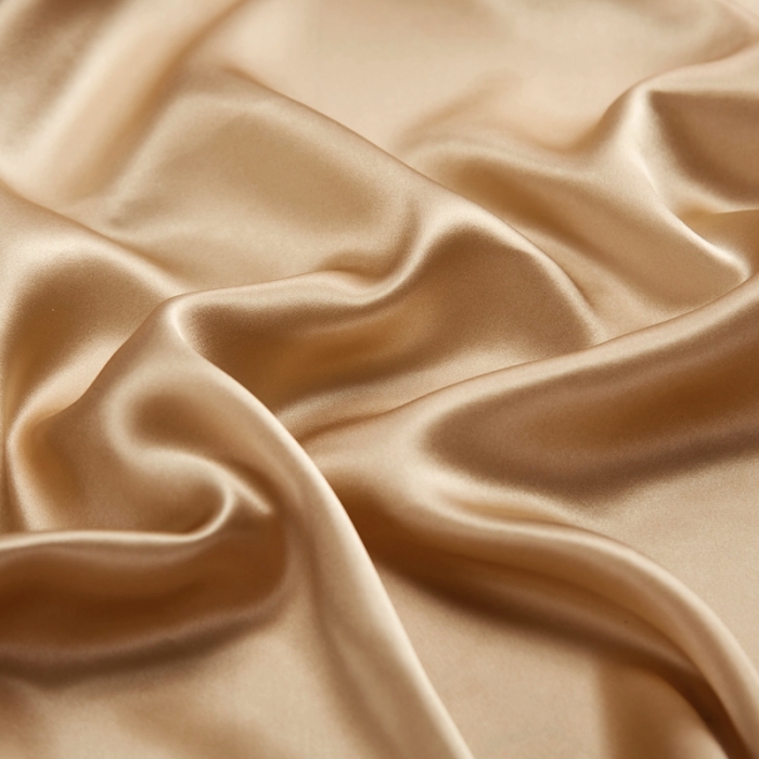 91家纺网 家纺一手货源 找家纺 雅韵诗真丝馆 2023新款真丝枕巾 麦穗金