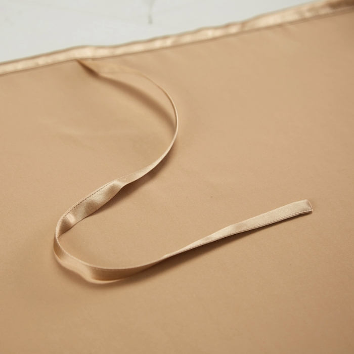 91家纺网 家纺一手货源 找家纺 雅韵诗真丝馆 2023新款真丝枕巾 麦穗金