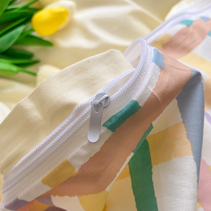 91家纺网 家纺一手货源 找家纺 澳梵家居 2021新款全棉卡通大版毛巾绣四件套 奶味兔