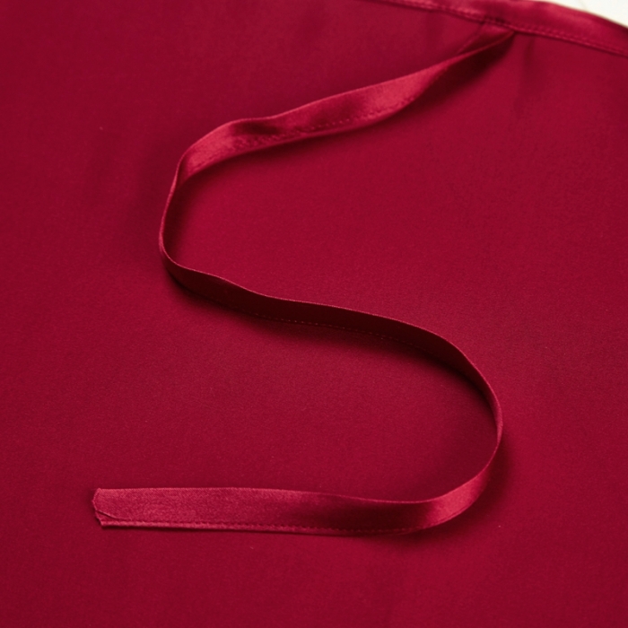 91家纺网 家纺一手货源 找家纺 雅韵诗真丝馆 2023新款真丝枕巾 樱桃红