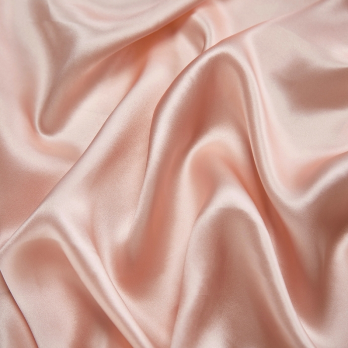 91家纺网 家纺一手货源 找家纺 雅韵诗真丝馆 2023新款真丝枕巾 硬糖粉