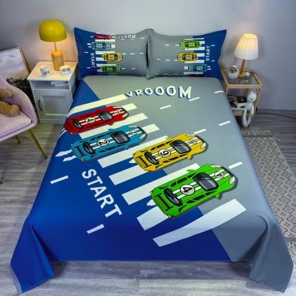 91家纺网 家纺一手货源 找家纺 （总）金爱家 2021新款全棉大版单品床单