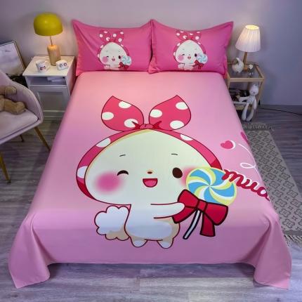 91家纺网 家纺一手货源 找家纺 （总）金爱家 2021新款全棉大版单品床单