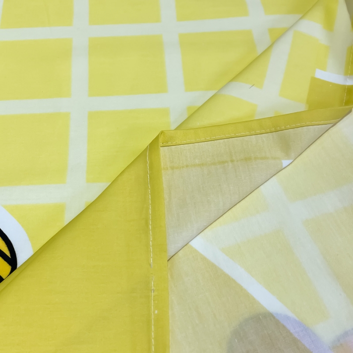 91家纺网 家纺一手货源 找家纺 金爱家 2021新款全棉大版单品床单 爱心