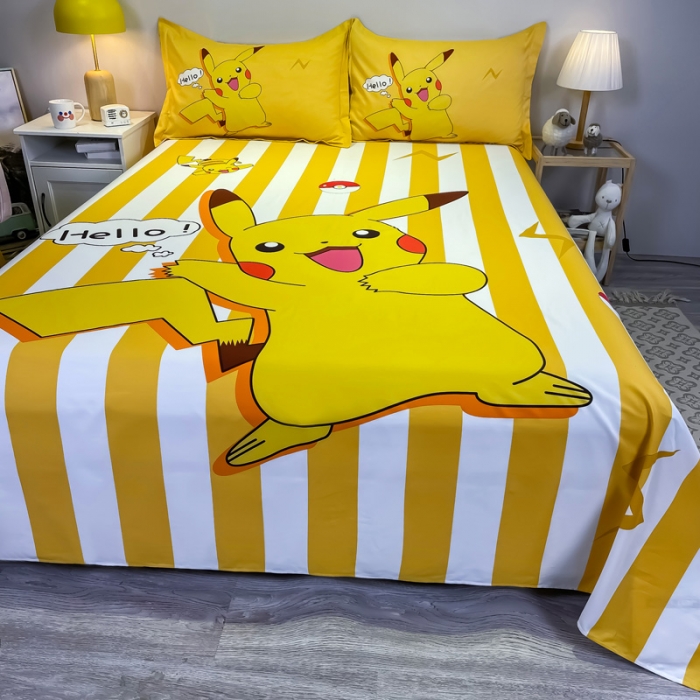 91家纺网 家纺一手货源 找家纺 金爱家 2021新款全棉大版单品床单 闪电