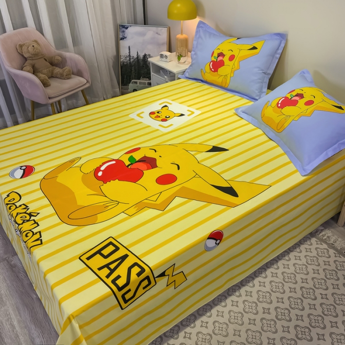 91家纺网 家纺一手货源 找家纺 金爱家 2021新款全棉大版单品床单 贪吃