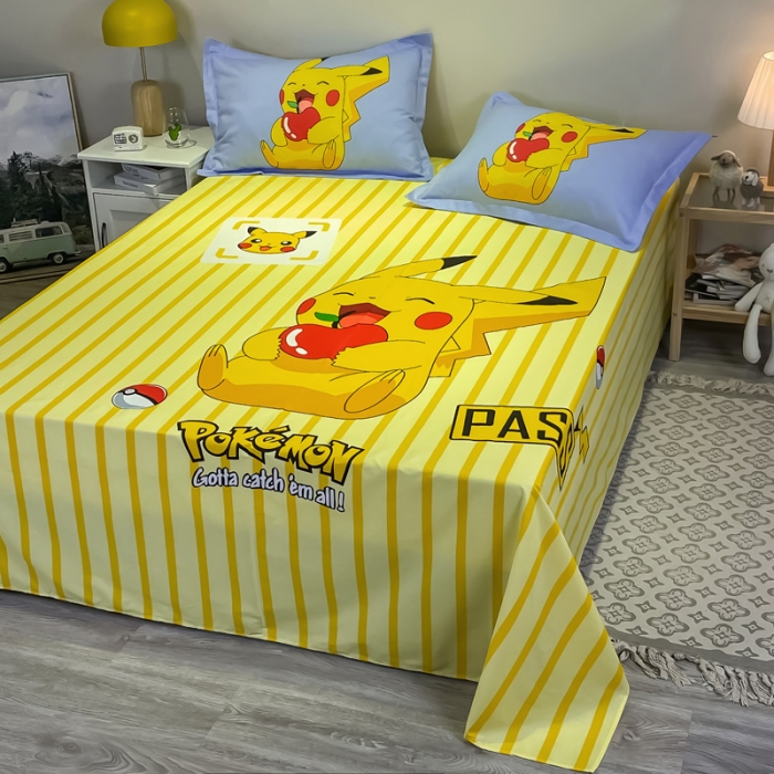 91家纺网 家纺一手货源 找家纺 金爱家 2021新款全棉大版单品床单 贪吃