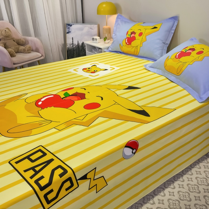 91家纺网 家纺一手货源 找家纺 金爱家 2021新款全棉大版单品床单 贪吃