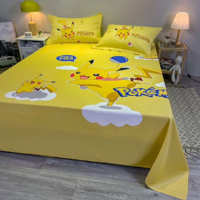 91家纺网 家纺一手货源 找家纺 金爱家 2021新款全棉大版单品床单 淘气