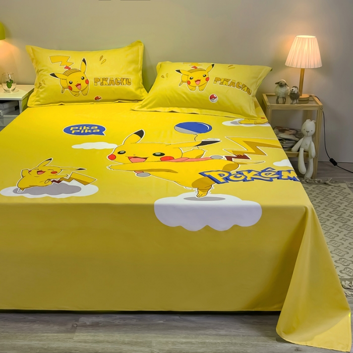 91家纺网 家纺一手货源 找家纺 金爱家 2021新款全棉大版单品床单 淘气