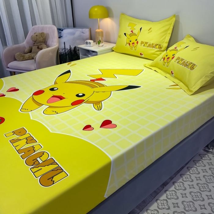 91家纺网 家纺一手货源 找家纺 金爱家 2021新款全棉大版单品床笠 爱心