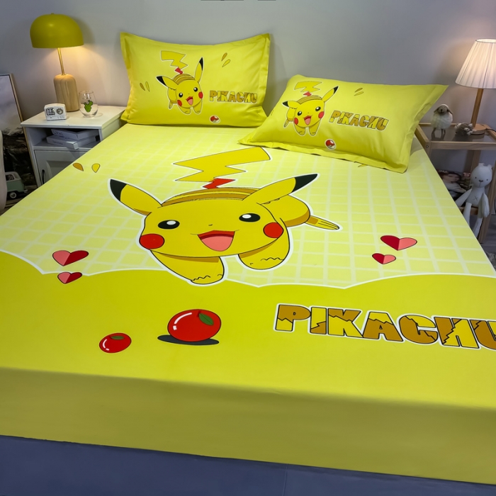 91家纺网 家纺一手货源 找家纺 金爱家 2021新款全棉大版单品床笠 爱心