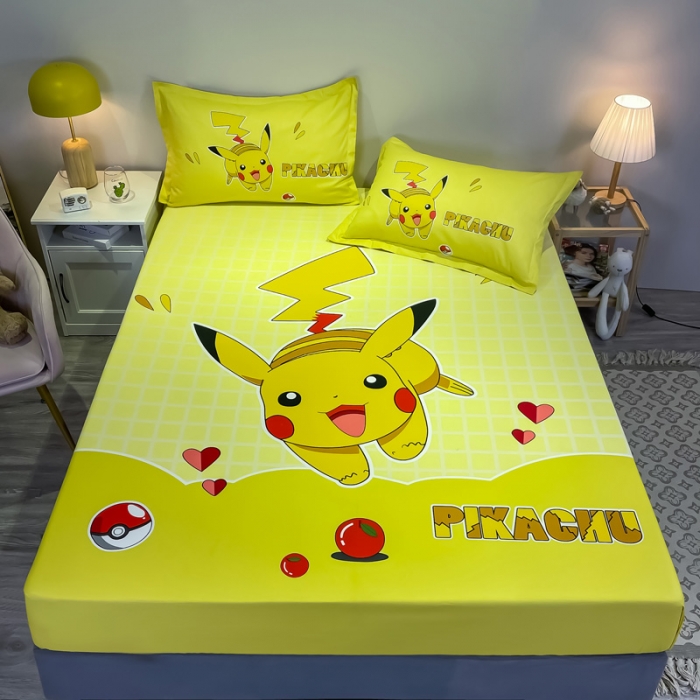 91家纺网 家纺一手货源 找家纺 金爱家 2021新款全棉大版单品床笠 爱心