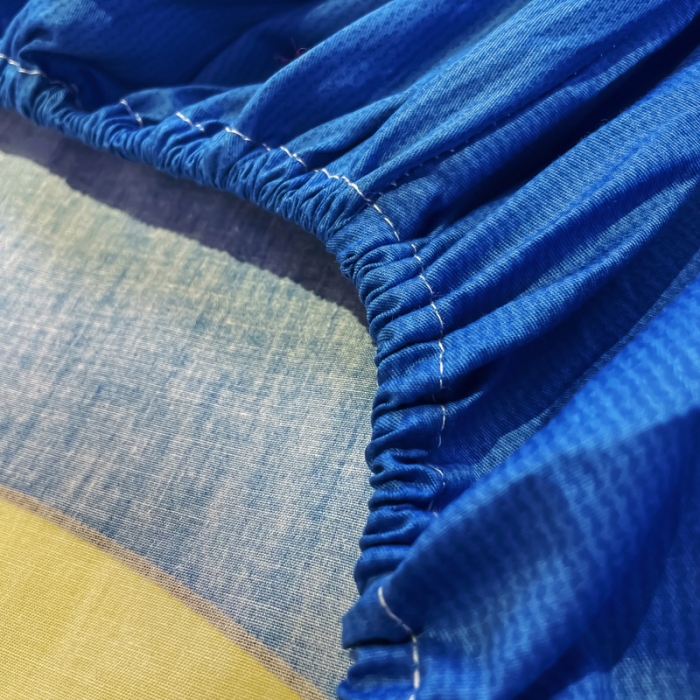 91家纺网 家纺一手货源 找家纺 金爱家 2021新款全棉大版单品床笠 羞羞鹿