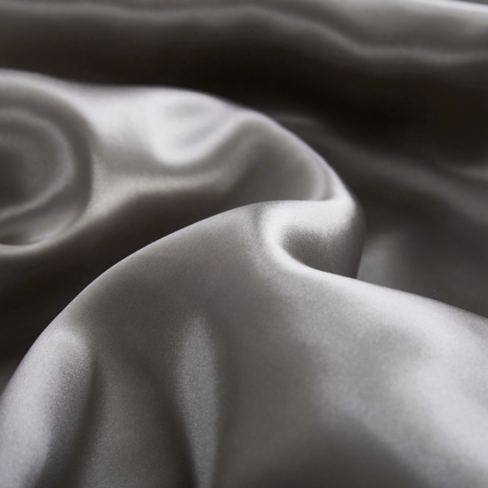 91家纺网 家纺一手货源 找家纺 雅韵诗真丝馆 2023新款真丝被套 鸽子灰