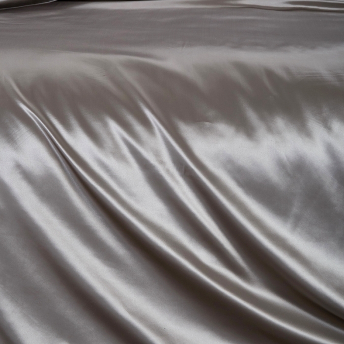91家纺网 家纺一手货源 找家纺 雅韵诗真丝馆 2023新款真丝被套 鸽子灰