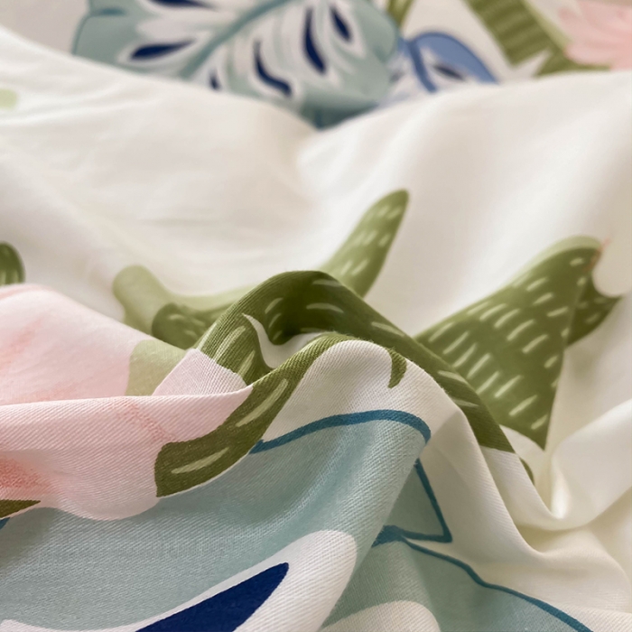 91家纺网 家纺一手货源 找家纺 （总）绵庭家纺 2024新款全棉喷气床裙款四件套