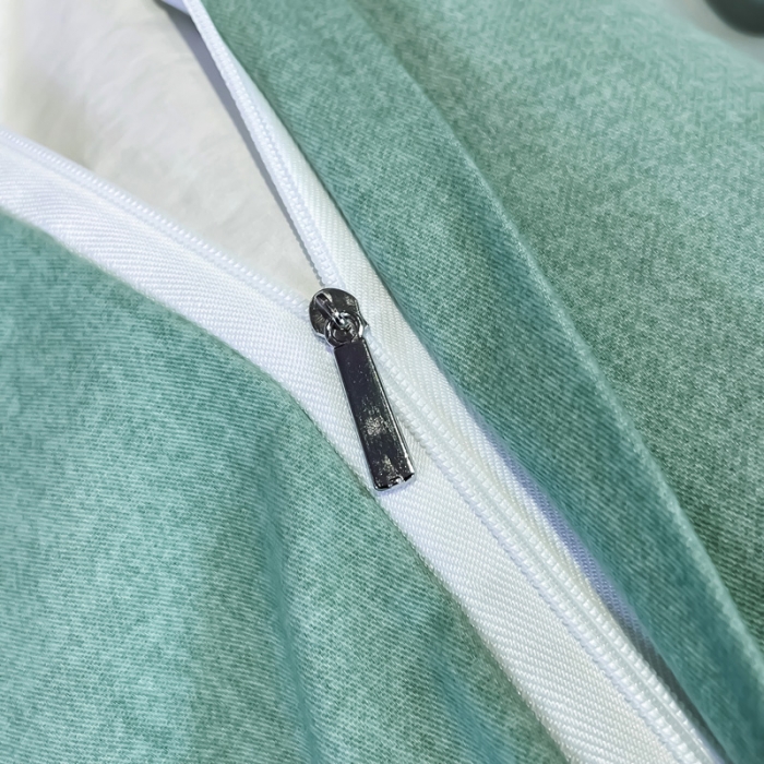 91家纺网 家纺一手货源 找家纺 金爱家 2021新款大版磨毛花卉系列四件套 雪见-绿