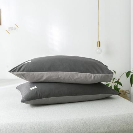 91家纺网 家纺一手货源 找家纺 （总）蓝巢2020年春夏新品全棉加厚水洗棉枕套一只