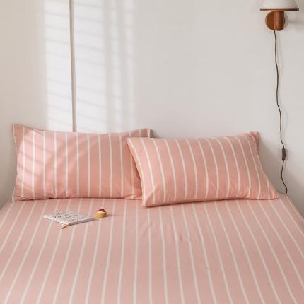 91家纺网 家纺一手货源 找家纺 （总）蓝巢 2020新款全棉色织水洗棉枕套一只