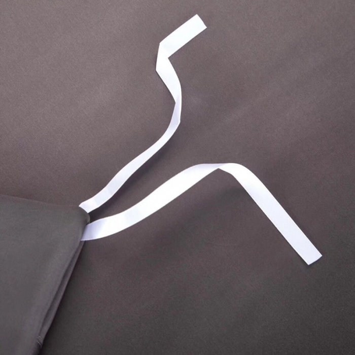 91家纺网 家纺一手货源 找家纺 雅韵诗真丝馆 2023新款素色真丝四件套 素色深灰