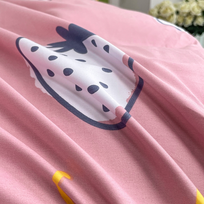 91家纺网 家纺一手货源 找家纺 品家居 2021新款80支全棉高端澳棉四件套 乐享-粉