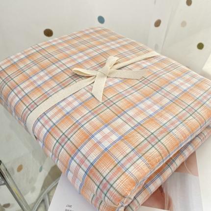 91家纺网 家纺一手货源 找家纺 艾咪 新款水洗棉单品被套 森屿桔