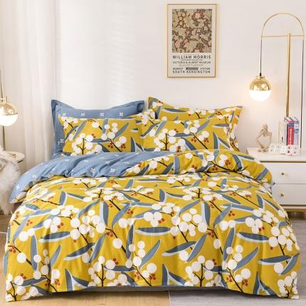 91家纺网 家纺一手货源 找家纺 （总）星期三 2021年7月新款铂金全棉13372四件套（加老板微信有会员价）