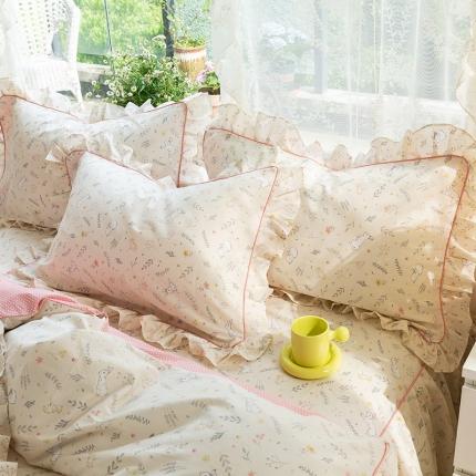 91家纺网 家纺一手货源 找家纺 （总）宝齐莱 2021新款韩版13372全棉枕套