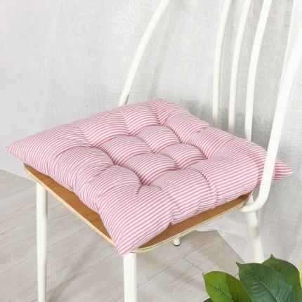 91家纺网 家纺一手货源 找家纺 方款绑带仿棉麻坐垫磨毛椅子垫办公椅垫学生垫餐椅榻榻米垫子