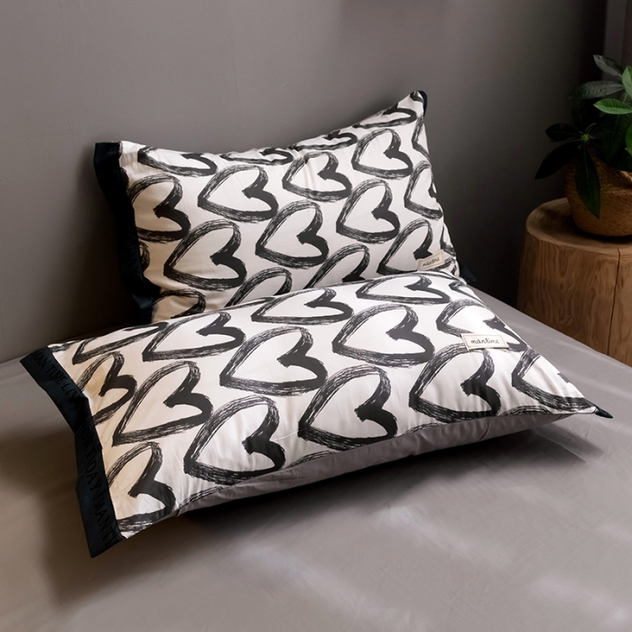 91家纺网 家纺一手货源 找家纺 静家居2024直播北欧织带拼接工艺款四件套北欧-爱情海