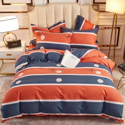 91家纺网 家纺一手货源 找家纺 （总）雲归梦 2021新款多规格全棉加厚生态磨毛四件套