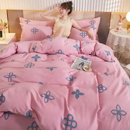 91家纺网 家纺一手货源 找家纺 （总）雲归梦 2021新款多规格全棉加厚生态磨毛四件套