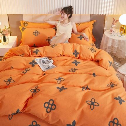 91家纺网 家纺一手货源 找家纺 （总）雲归梦 2021新款多规格全棉加厚生态磨毛四件套