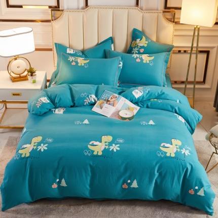 91家纺网 家纺一手货源 找家纺 （总）雲归梦 2021新款多规格全棉加厚生态磨毛四件套