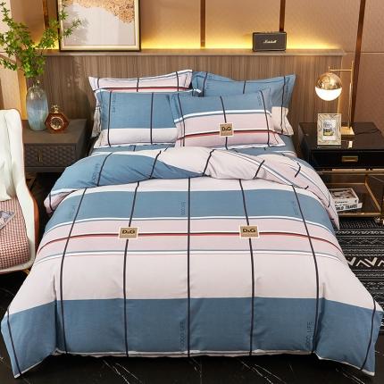 91家纺网 家纺一手货源 找家纺 雲归梦2021新款多规格全棉加厚生态磨毛四件套 印象空间