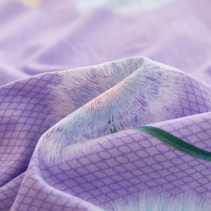 91家纺网 家纺一手货源 找家纺 雲归梦2021新款多规格全棉加厚生态磨毛四件套 蒲英之恋