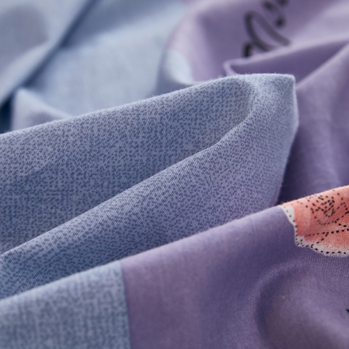 91家纺网 家纺一手货源 找家纺 雲归梦2021新款多规格全棉加厚生态磨毛四件套 倾心玫瑰