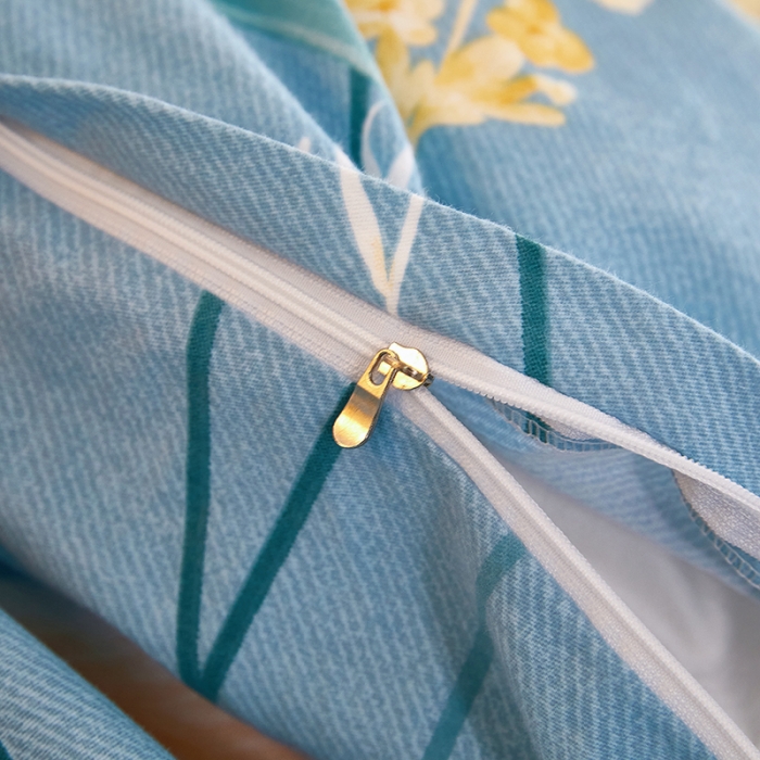 91家纺网 家纺一手货源 找家纺 雲归梦2021新款多规格全棉加厚生态磨毛四件套 绒花朵朵