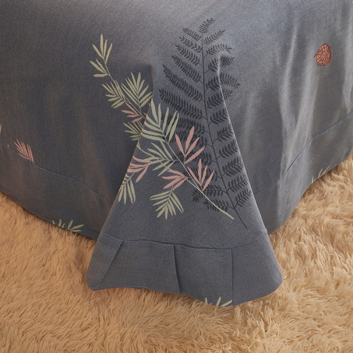 91家纺网 家纺一手货源 找家纺 雲归梦2021新款多规格全棉加厚生态磨毛四件套 夏威夷