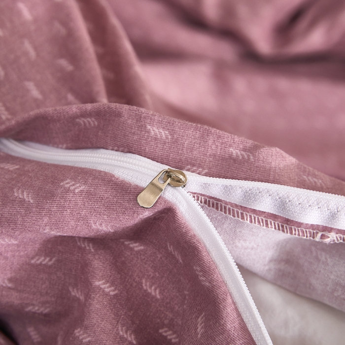 91家纺网 家纺一手货源 找家纺 雲归梦2021新款多规格全棉加厚生态磨毛四件套 叶蔓倾城