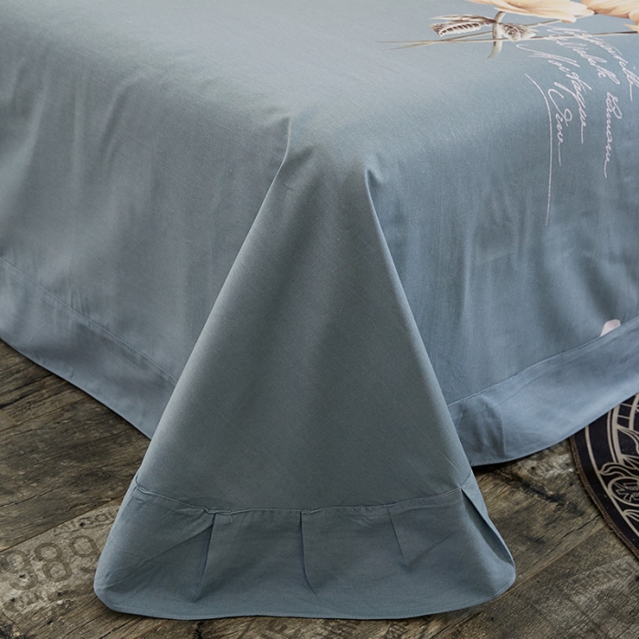 91家纺网 家纺一手货源 找家纺 雲归梦2021新款多规格全棉加厚生态磨毛四件套 伊莲娜