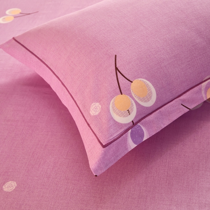 91家纺网 家纺一手货源 找家纺 雲归梦2021新款多规格全棉加厚生态磨毛四件套 依依花梦