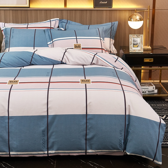 91家纺网 家纺一手货源 找家纺 雲归梦2021新款多规格全棉加厚生态磨毛四件套 印象空间